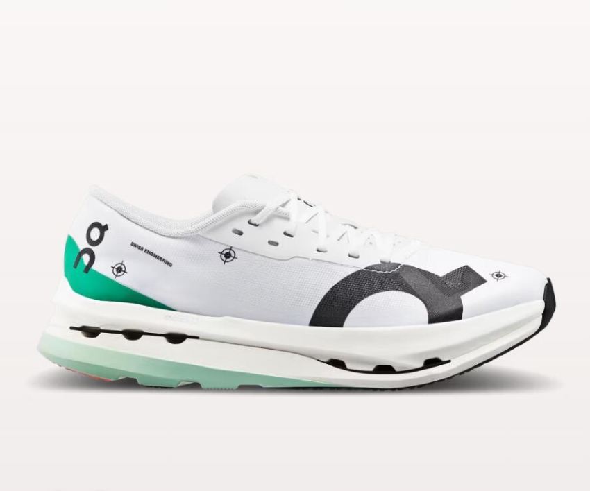 On | Cloudboom Echo 3-Undyed-White | Mint-Fur Damen